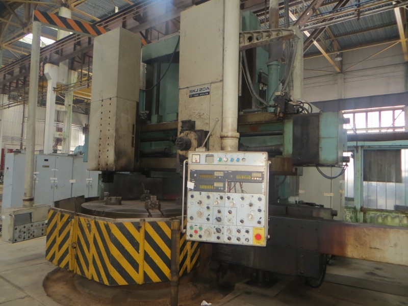 Vertical turning lathe TOS,Kolomna,SEDIN,CINCINATI, BETTS
